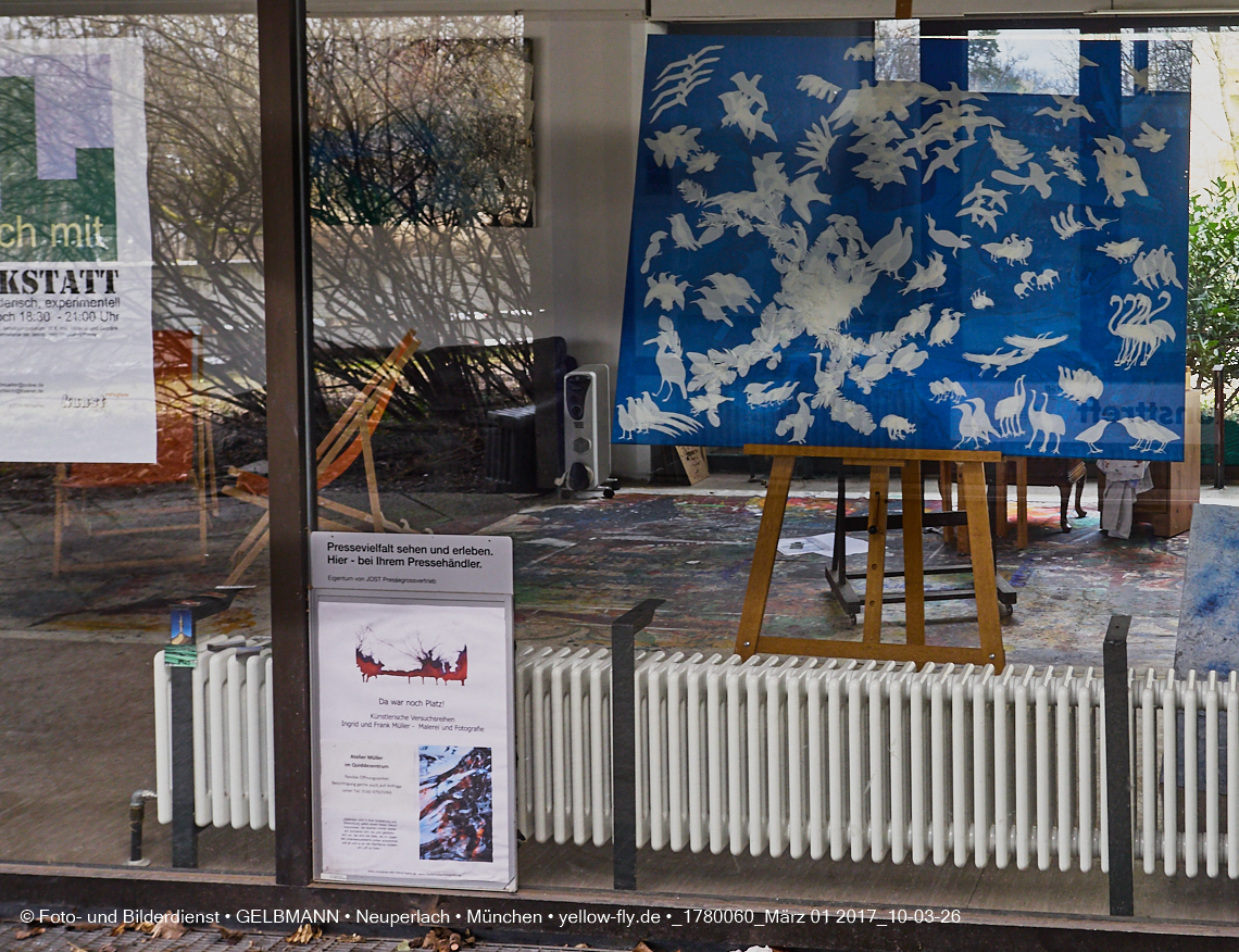 01.03.2017 - die Abrissbaustelle Quiddezentrum in Neuperlach